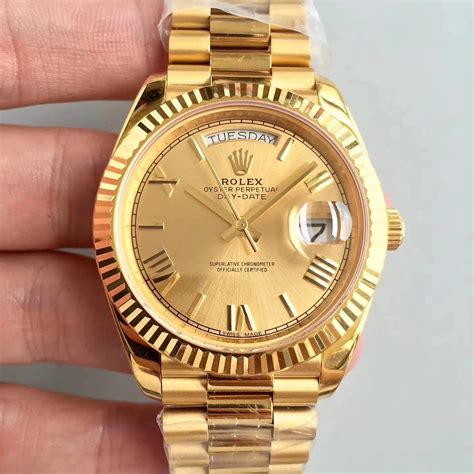 gold diamond dial rolex replica day-date|best rolex day date homage.